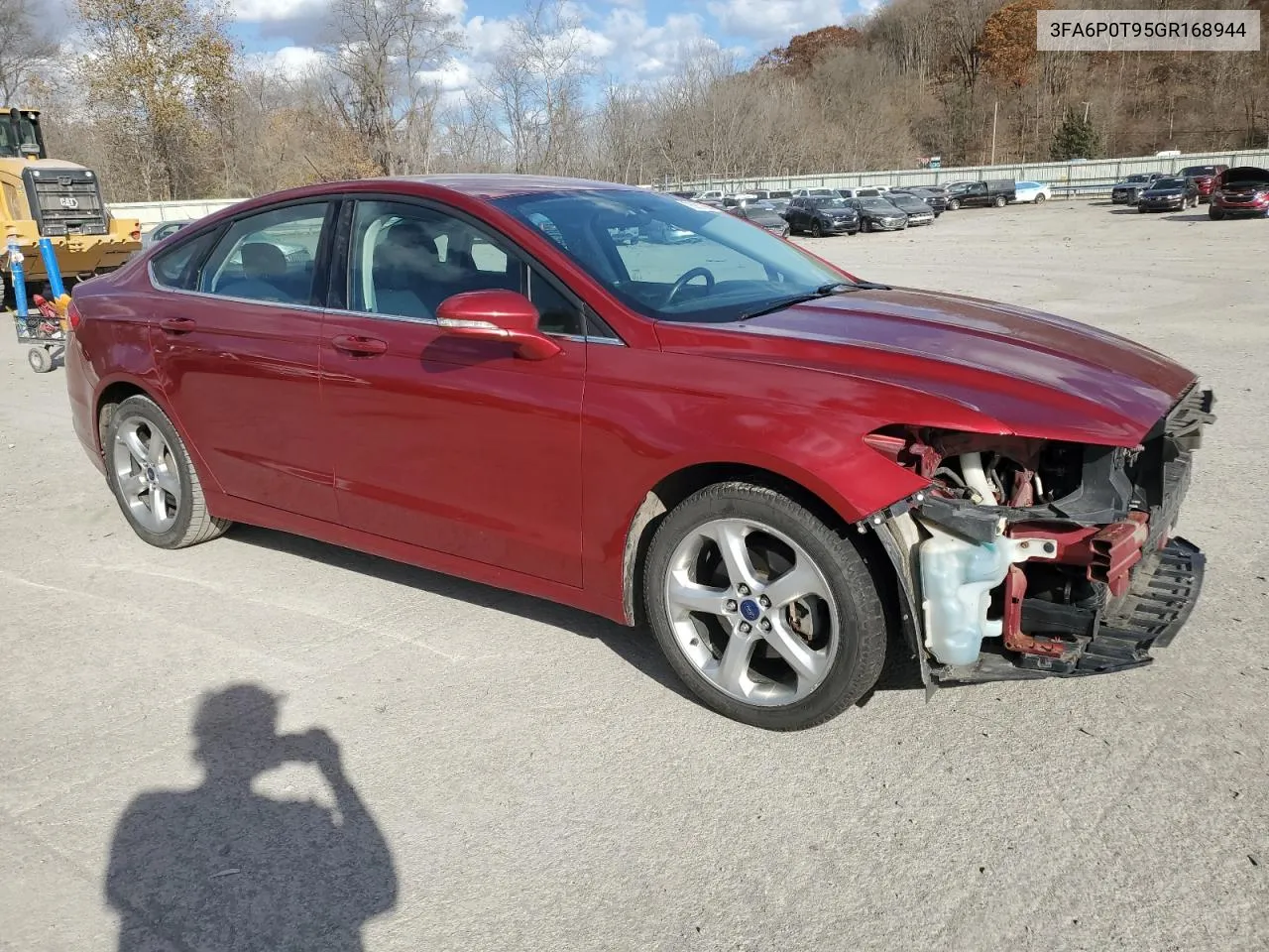 2016 Ford Fusion Se VIN: 3FA6P0T95GR168944 Lot: 78857994