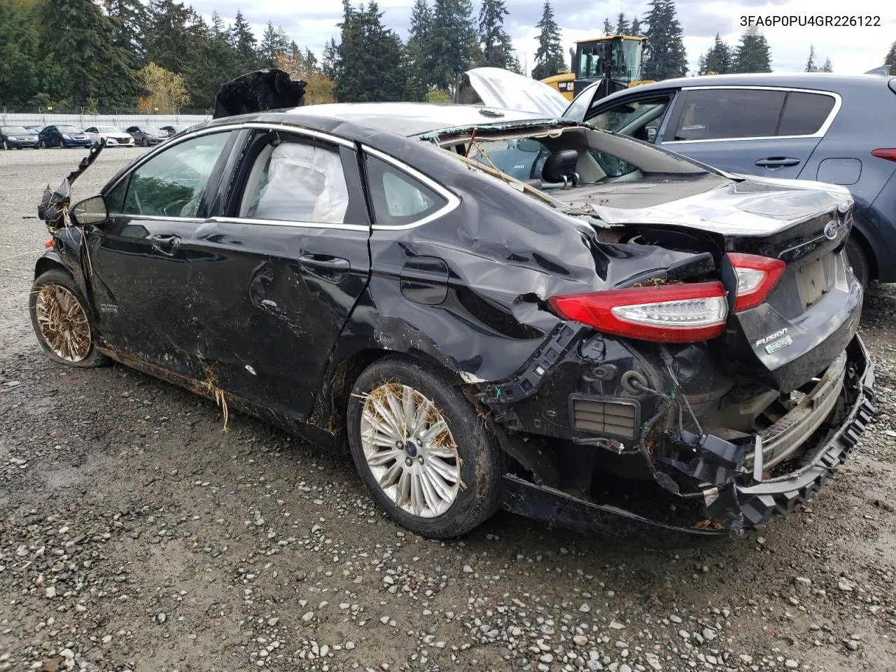 2016 Ford Fusion Se Phev VIN: 3FA6P0PU4GR226122 Lot: 78874694