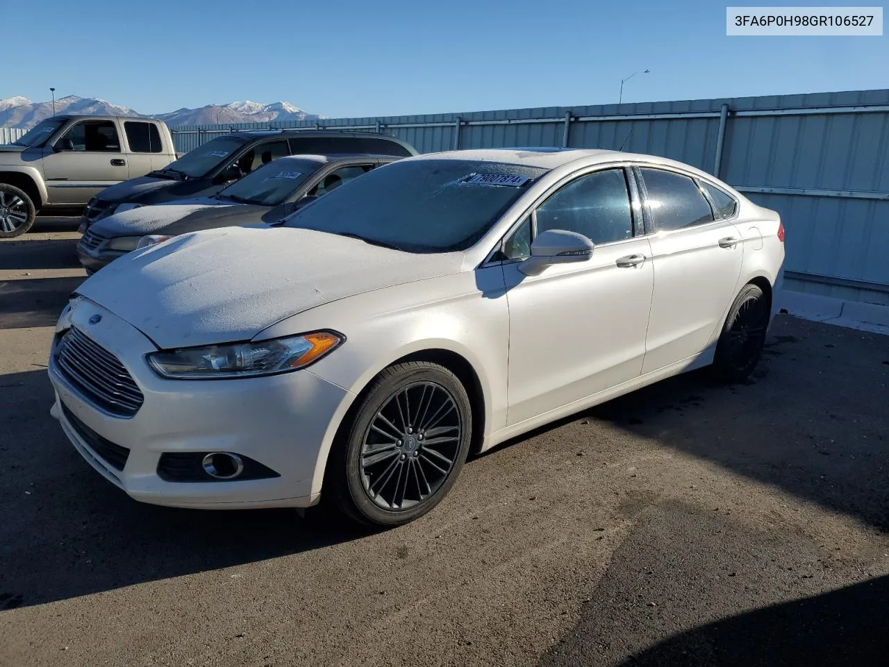 2016 Ford Fusion Se VIN: 3FA6P0H98GR106527 Lot: 79007874