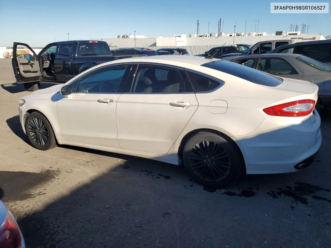 2016 Ford Fusion Se VIN: 3FA6P0H98GR106527 Lot: 79007874