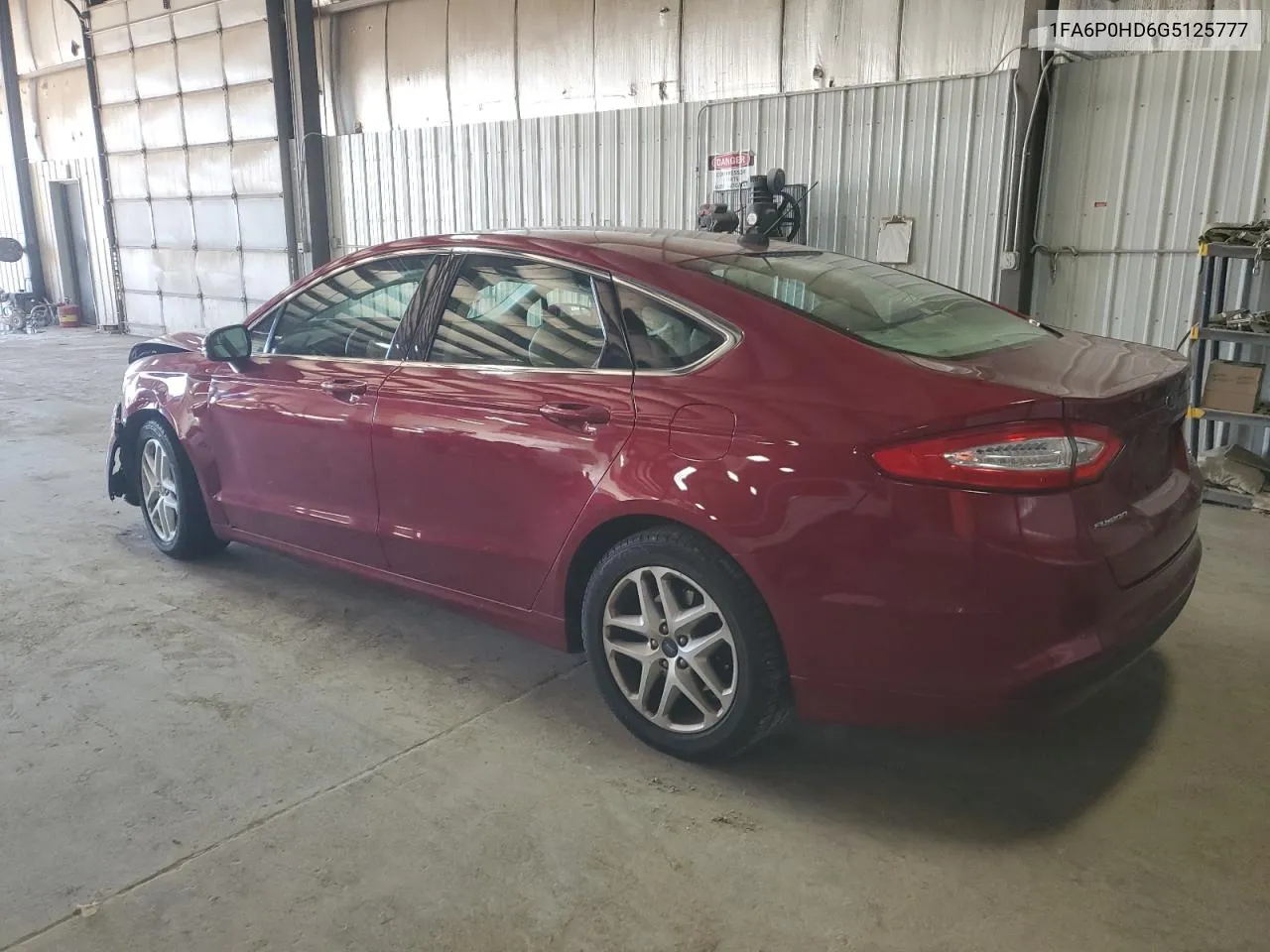 1FA6P0HD6G5125777 2016 Ford Fusion Se