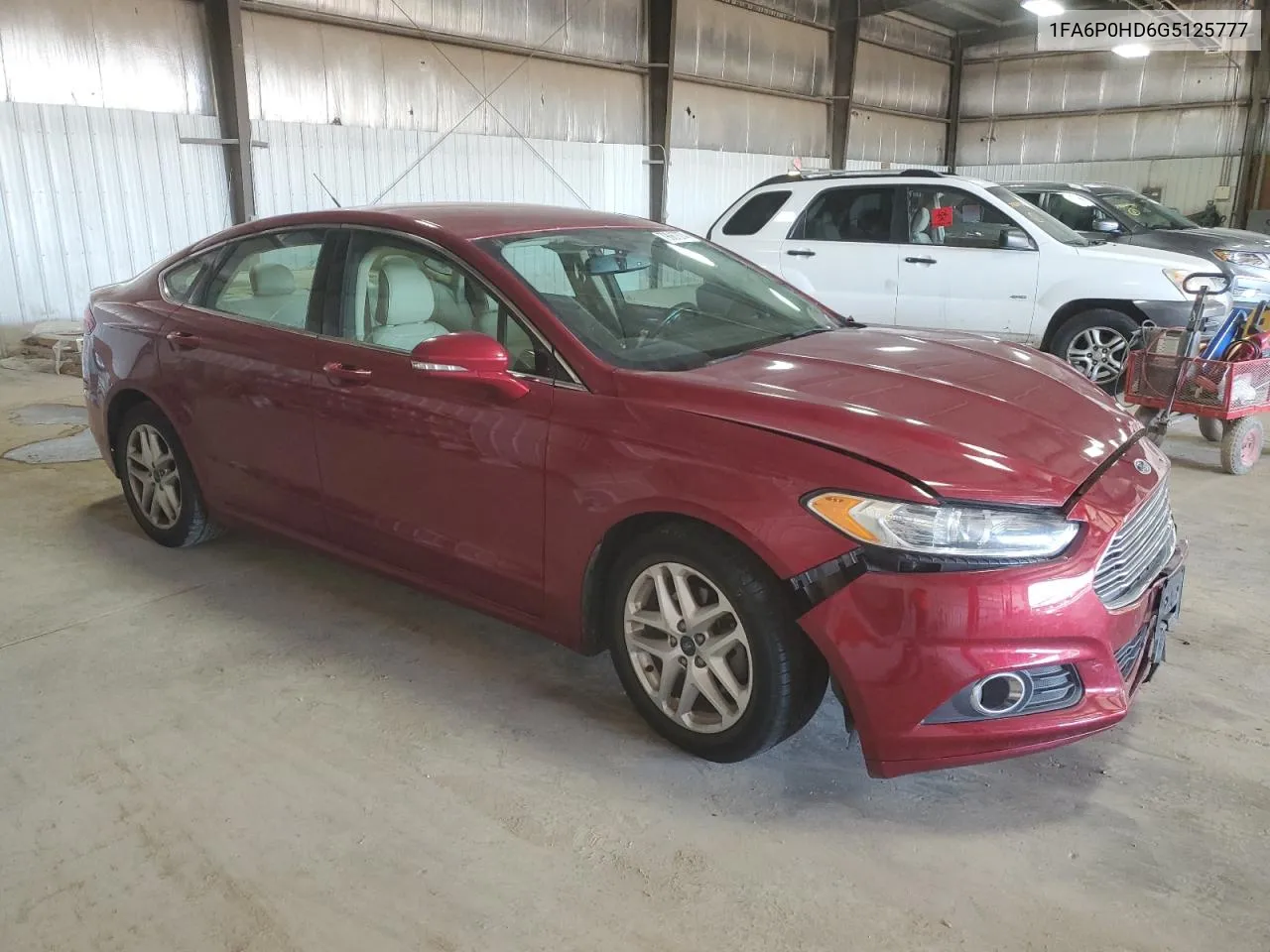 2016 Ford Fusion Se VIN: 1FA6P0HD6G5125777 Lot: 79067374