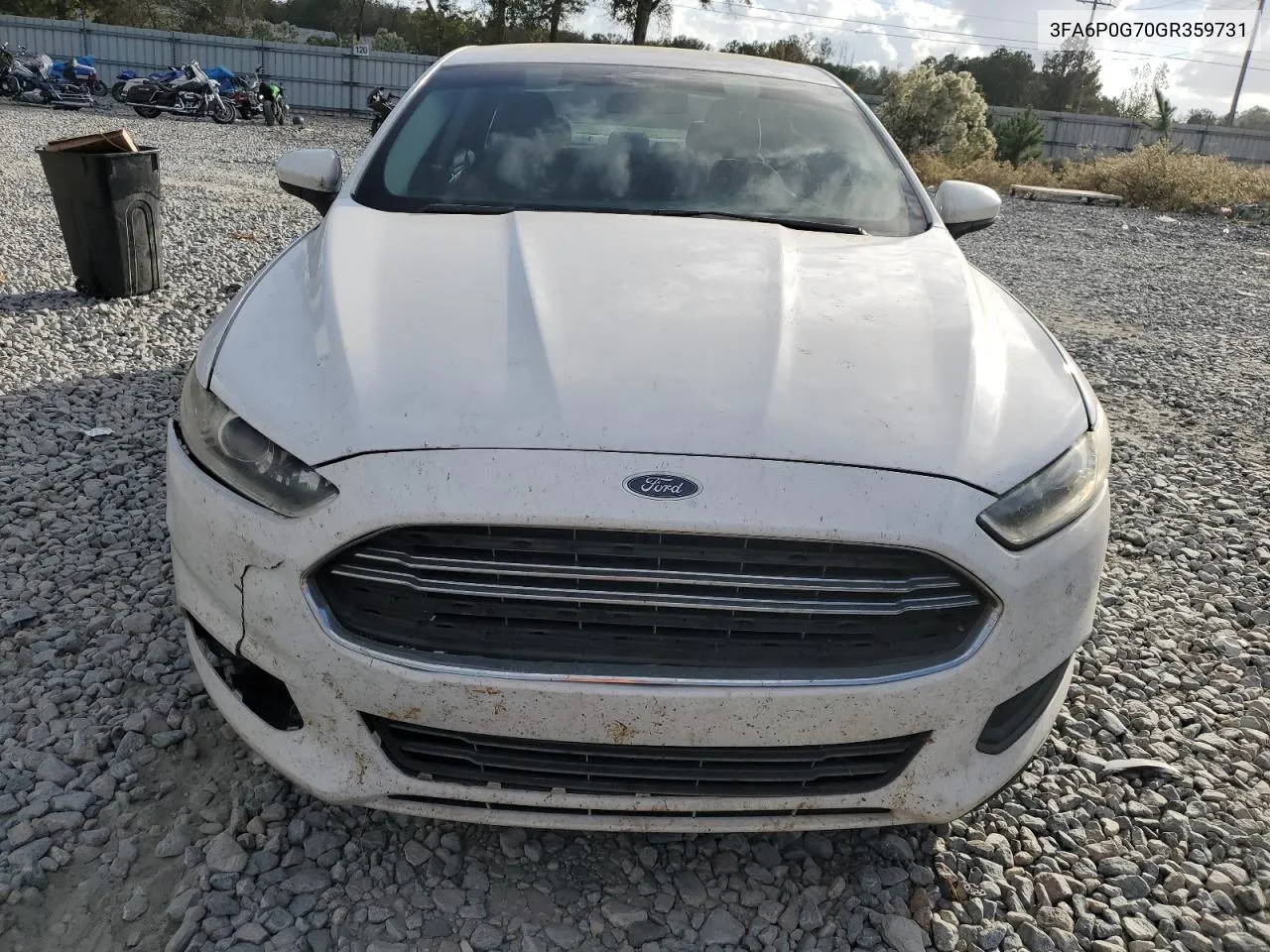 2016 Ford Fusion S VIN: 3FA6P0G70GR359731 Lot: 79094064