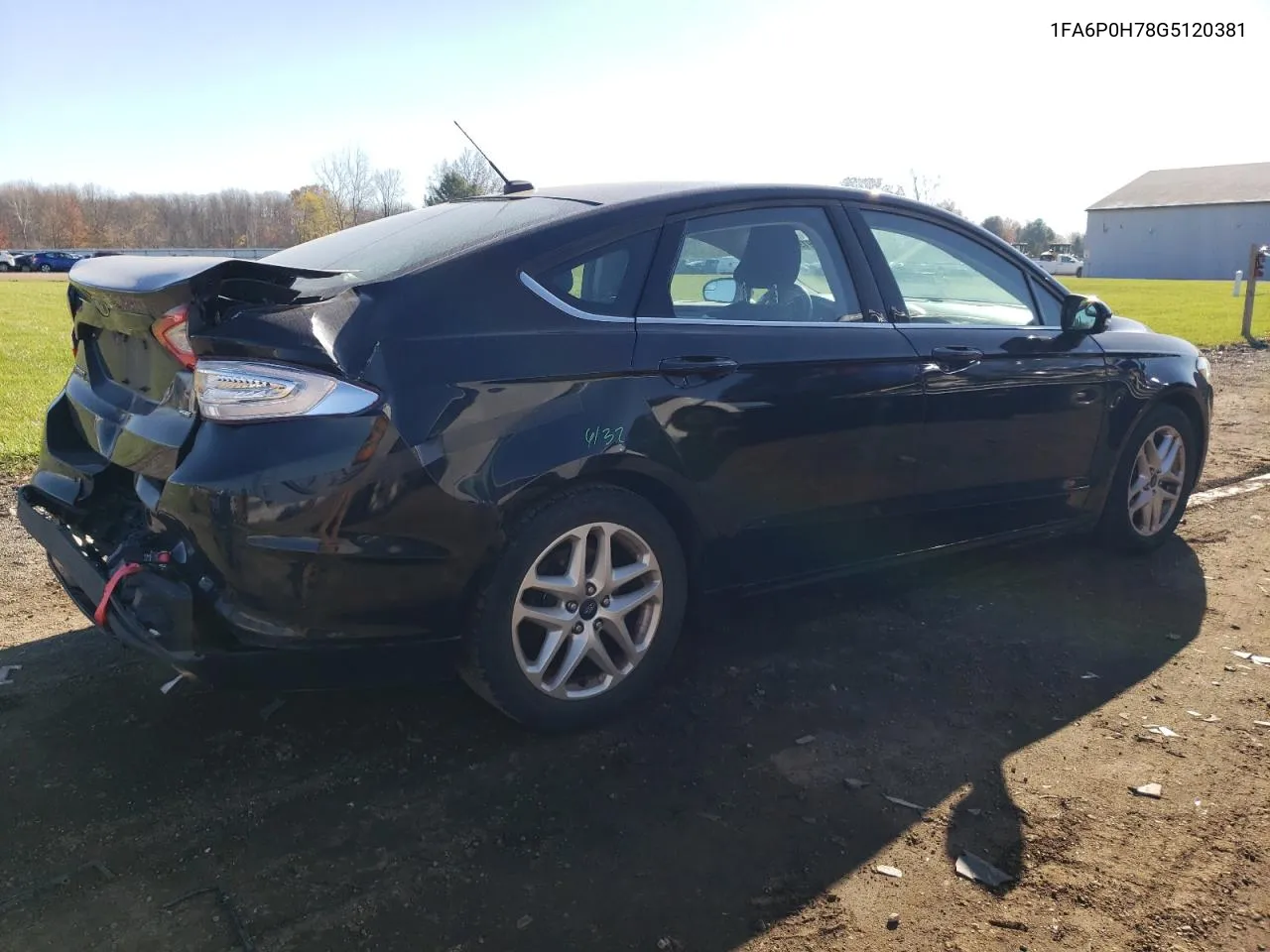 2016 Ford Fusion Se VIN: 1FA6P0H78G5120381 Lot: 79198504