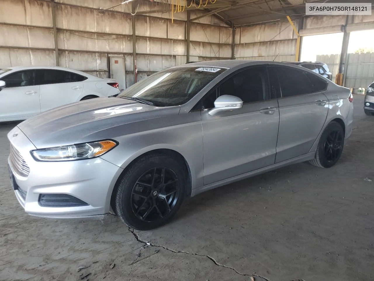 2016 Ford Fusion Se VIN: 3FA6P0H75GR148121 Lot: 79342654