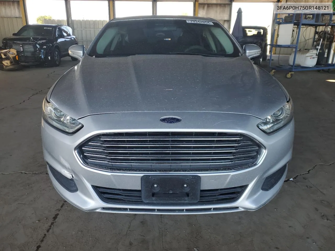 2016 Ford Fusion Se VIN: 3FA6P0H75GR148121 Lot: 79342654