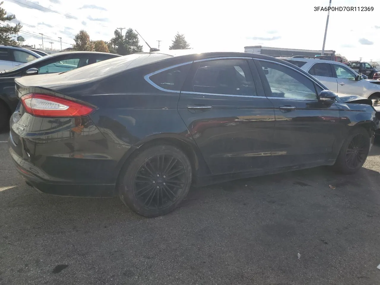 2016 Ford Fusion Se VIN: 3FA6P0HD7GR112369 Lot: 79419844