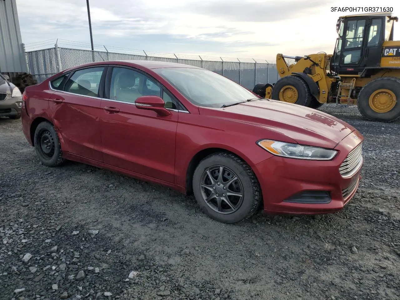 2016 Ford Fusion Se VIN: 3FA6P0H71GR371630 Lot: 79503374