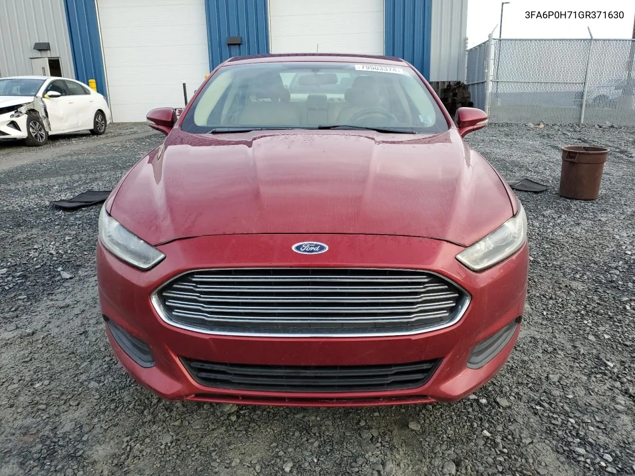 2016 Ford Fusion Se VIN: 3FA6P0H71GR371630 Lot: 79503374