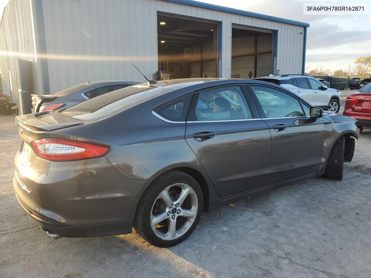 2016 Ford Fusion Se VIN: 3FA6P0H78GR162871 Lot: 79509994