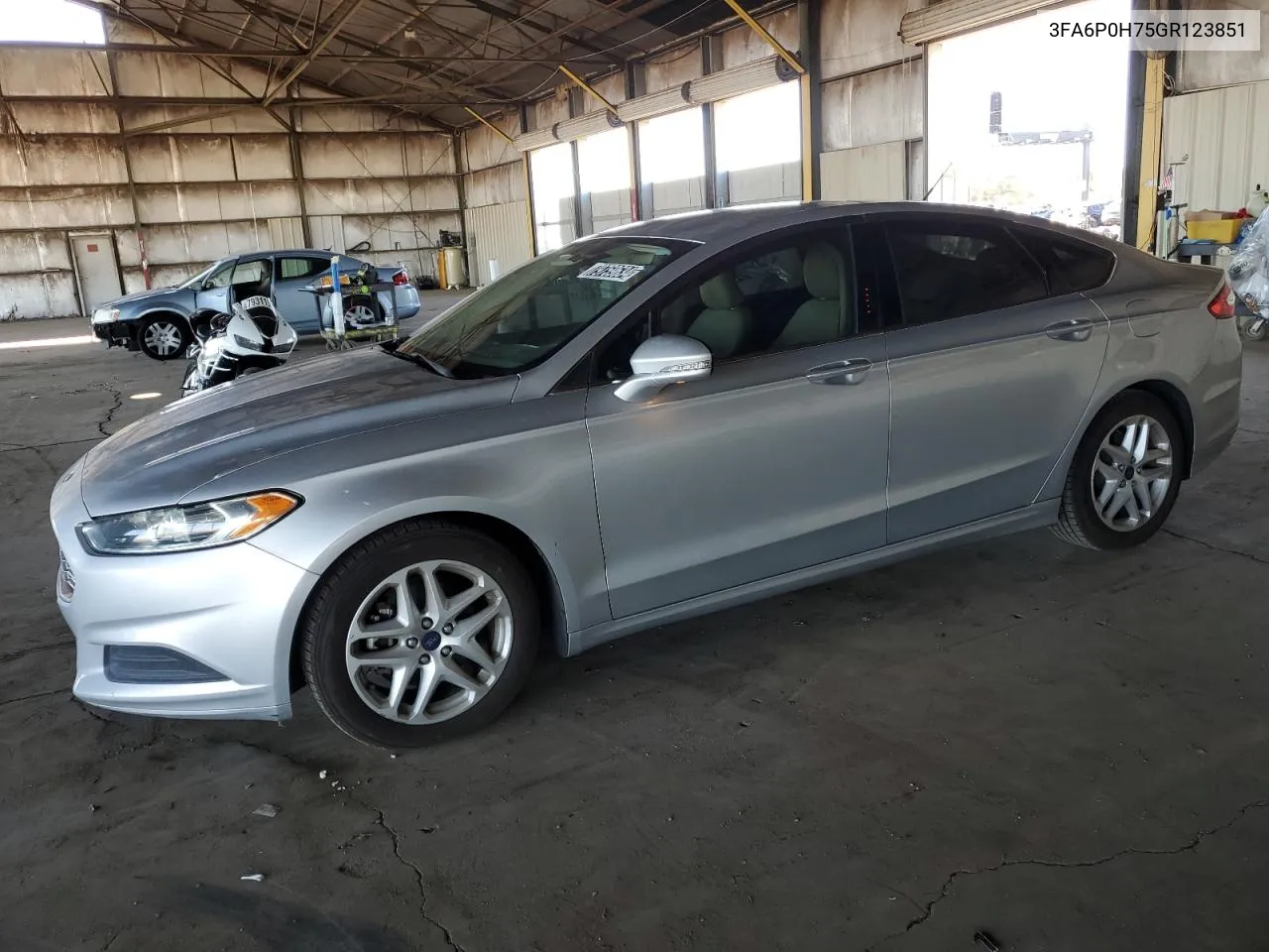 2016 Ford Fusion Se VIN: 3FA6P0H75GR123851 Lot: 79759634