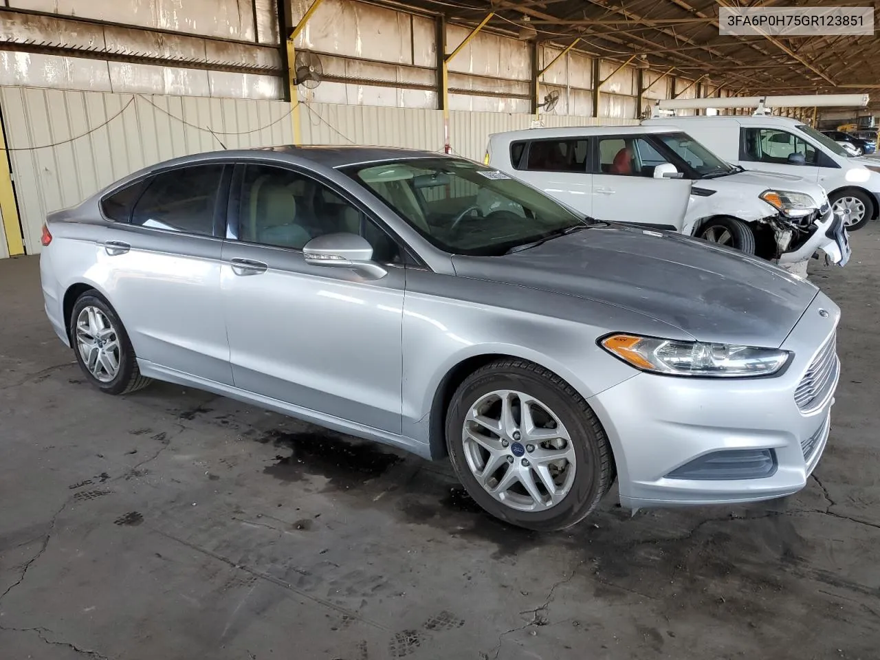 2016 Ford Fusion Se VIN: 3FA6P0H75GR123851 Lot: 79759634