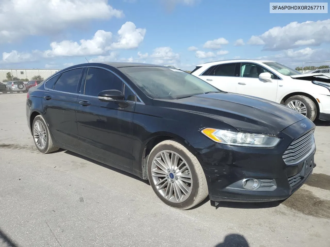 2016 Ford Fusion Se VIN: 3FA6P0HDXGR267711 Lot: 79764984