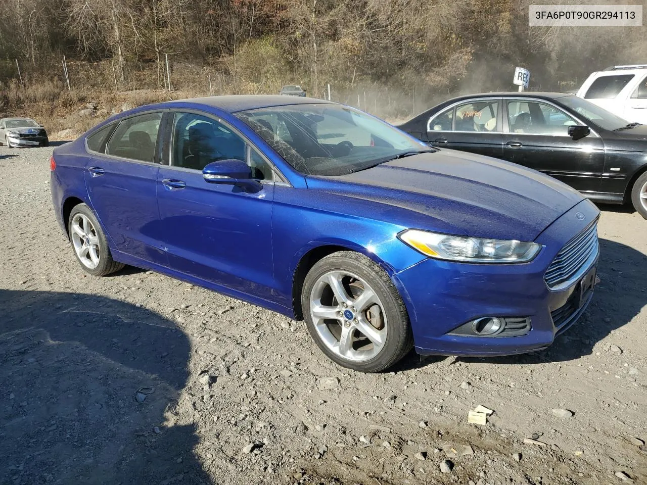 2016 Ford Fusion Se VIN: 3FA6P0T90GR294113 Lot: 79915474