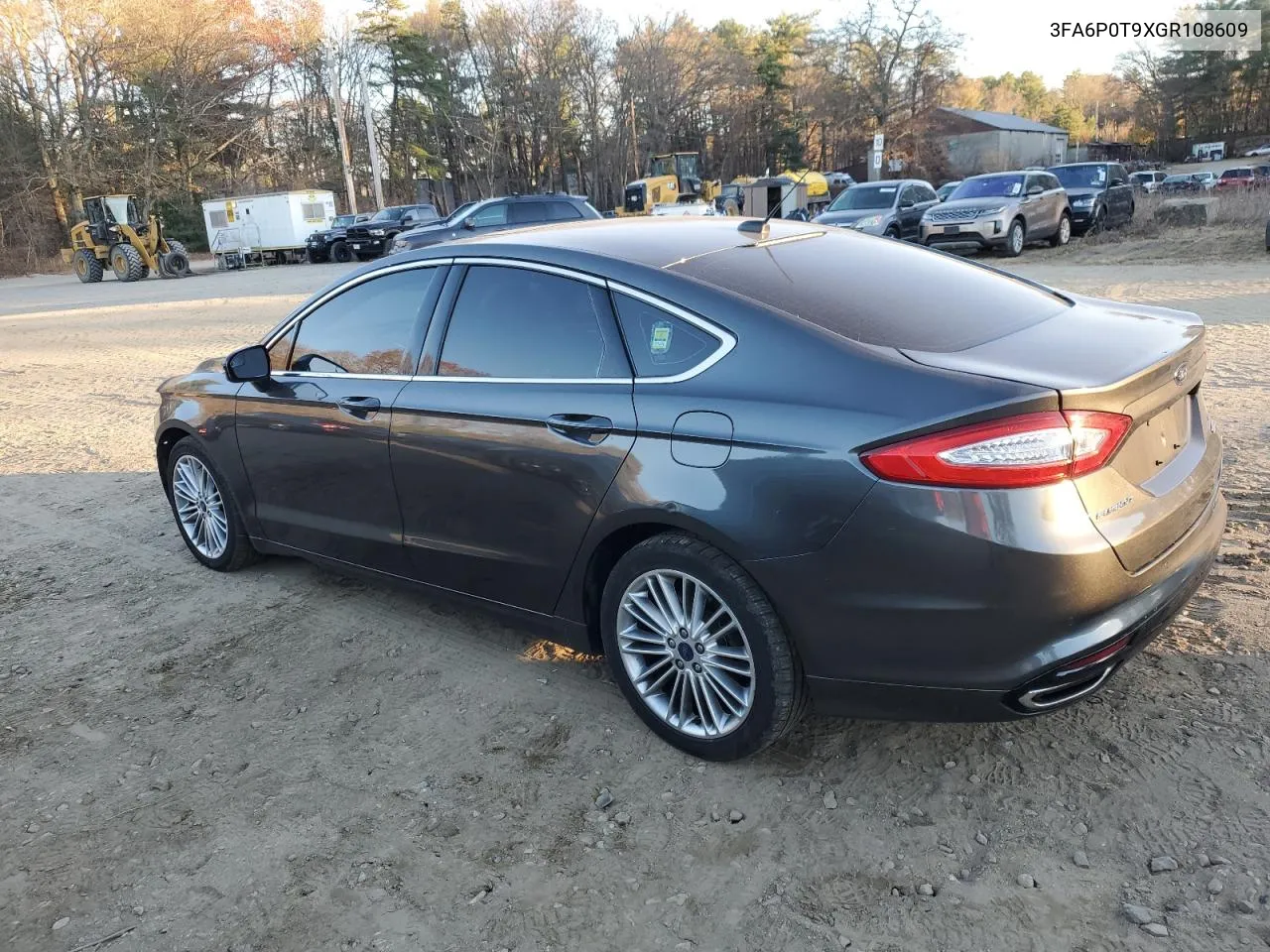 3FA6P0T9XGR108609 2016 Ford Fusion Se