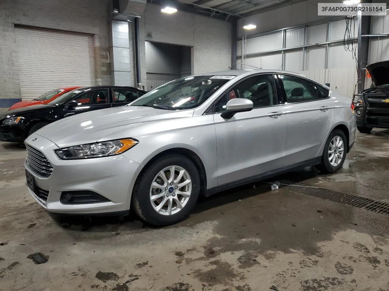 2016 Ford Fusion S VIN: 3FA6P0G73GR215154 Lot: 80787764