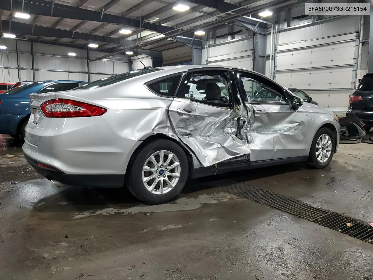 2016 Ford Fusion S VIN: 3FA6P0G73GR215154 Lot: 80787764