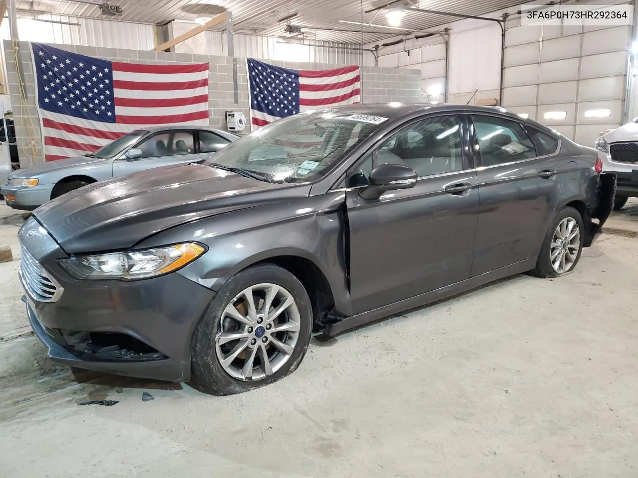 2017 Ford Fusion Se VIN: 3FA6P0H73HR292364 Lot: 48699764