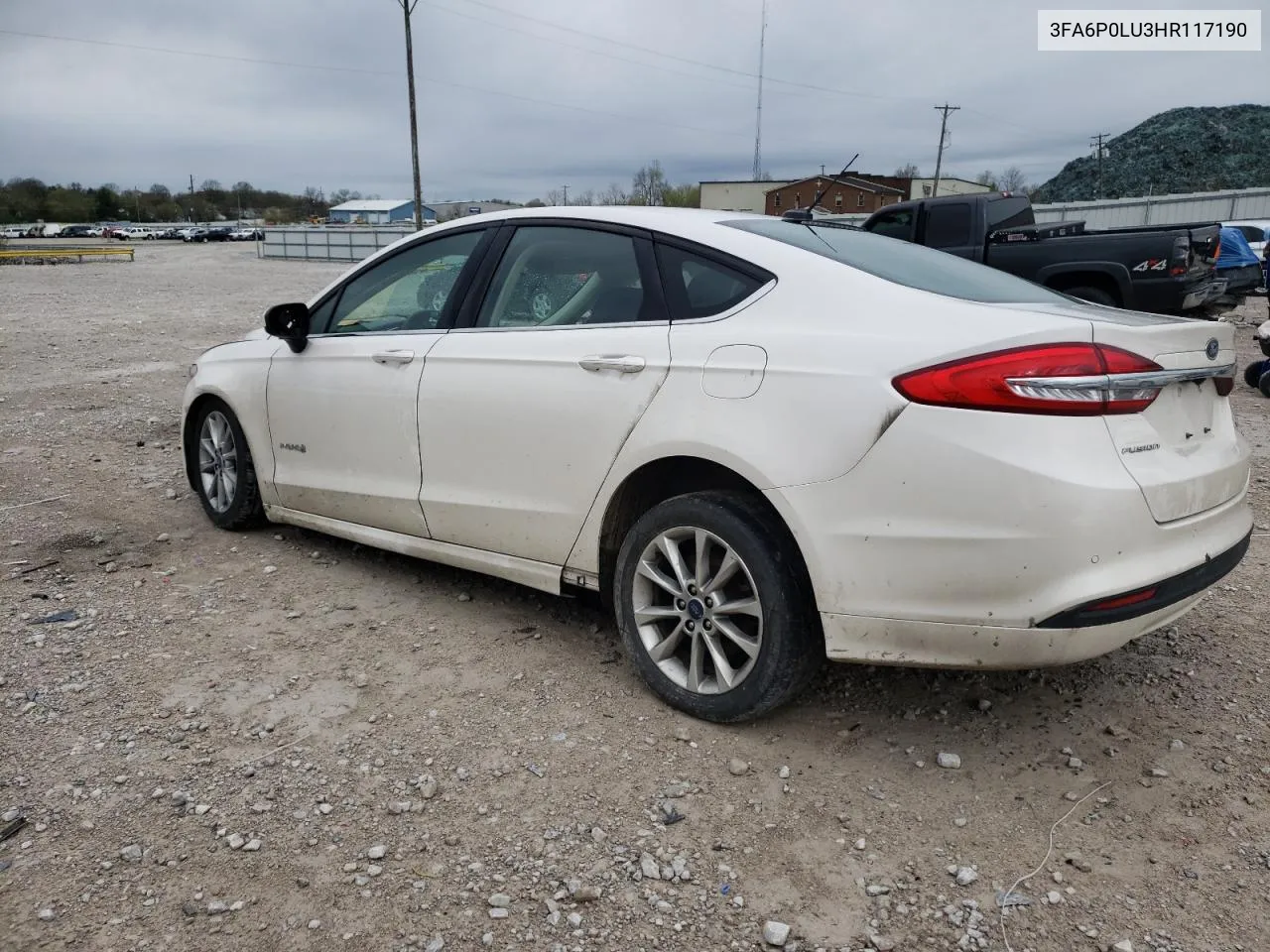 2017 Ford Fusion Se Hybrid VIN: 3FA6P0LU3HR117190 Lot: 48920114