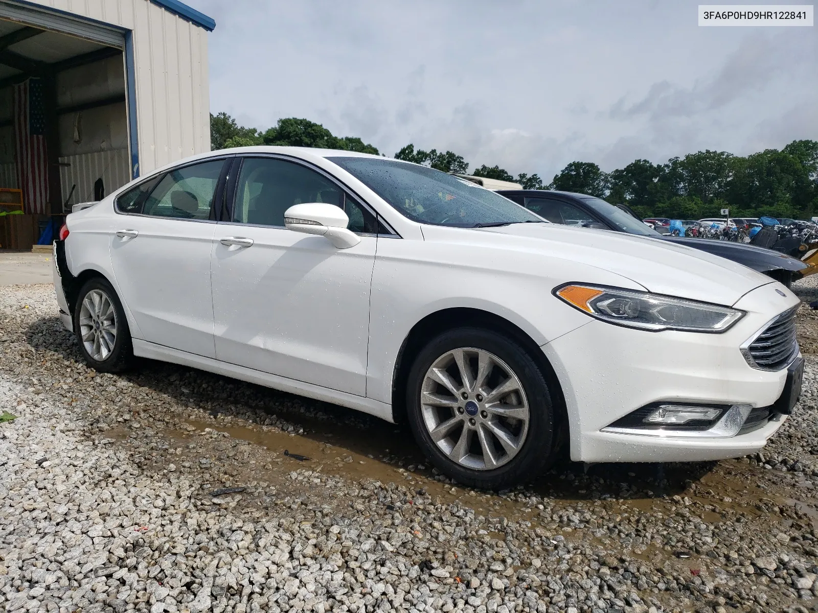 2017 Ford Fusion Se VIN: 3FA6P0HD9HR122841 Lot: 54193204