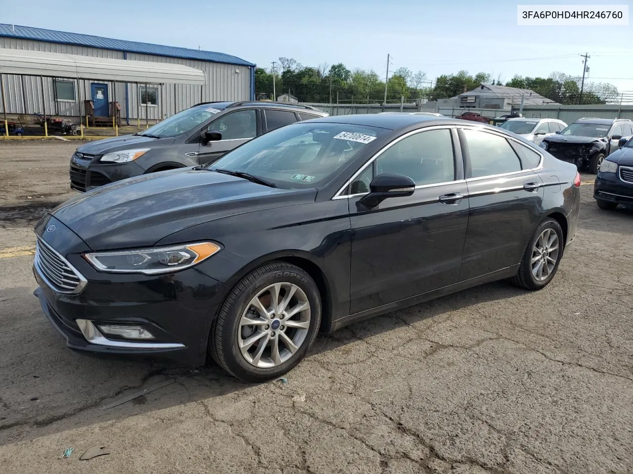 3FA6P0HD4HR246760 2017 Ford Fusion Se