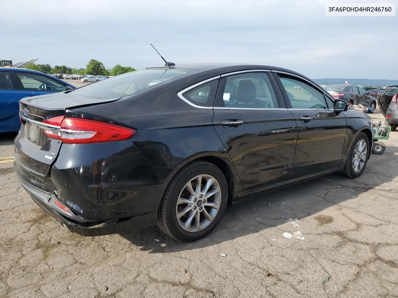 3FA6P0HD4HR246760 2017 Ford Fusion Se