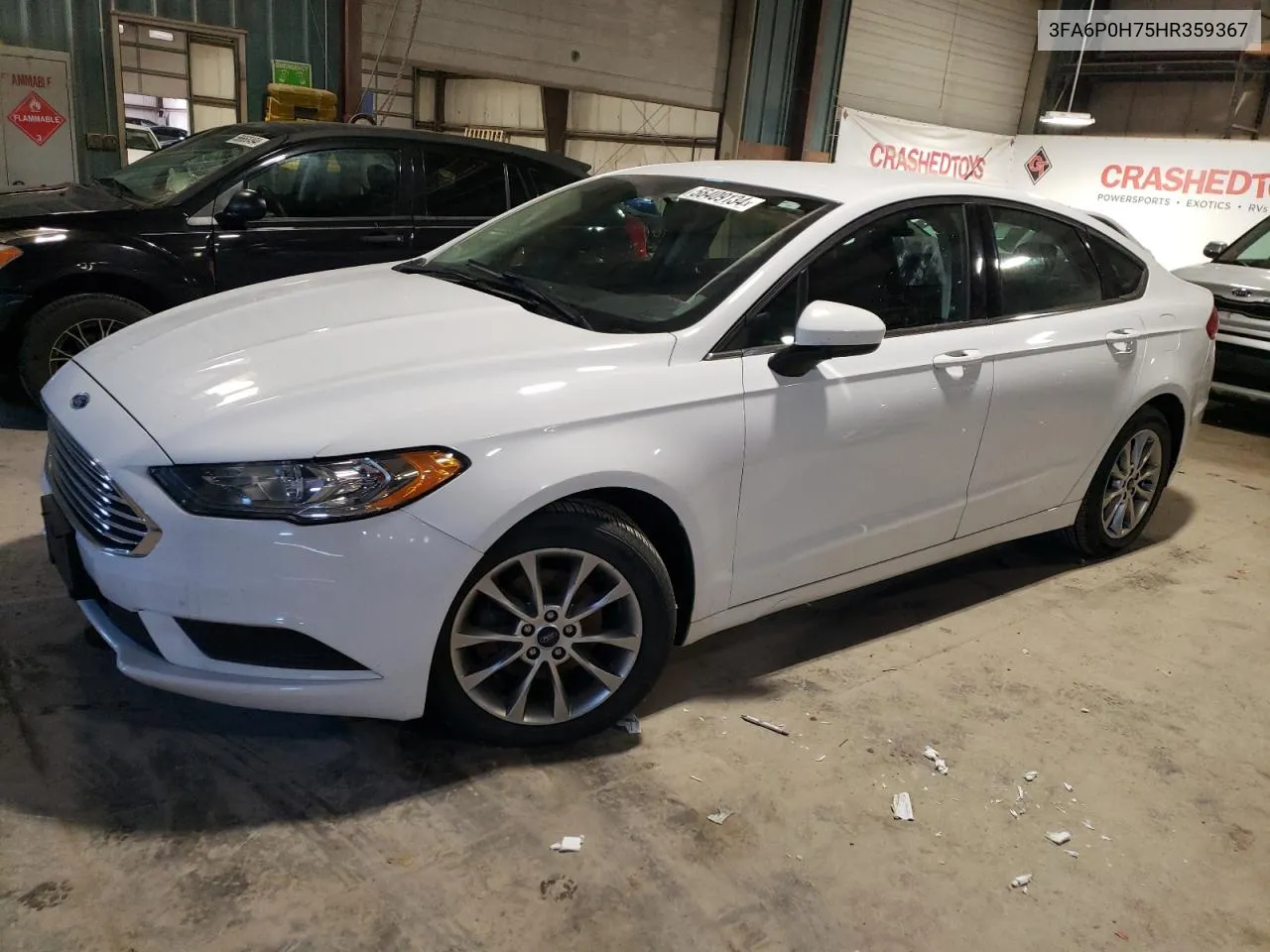 2017 Ford Fusion Se VIN: 3FA6P0H75HR359367 Lot: 56409134