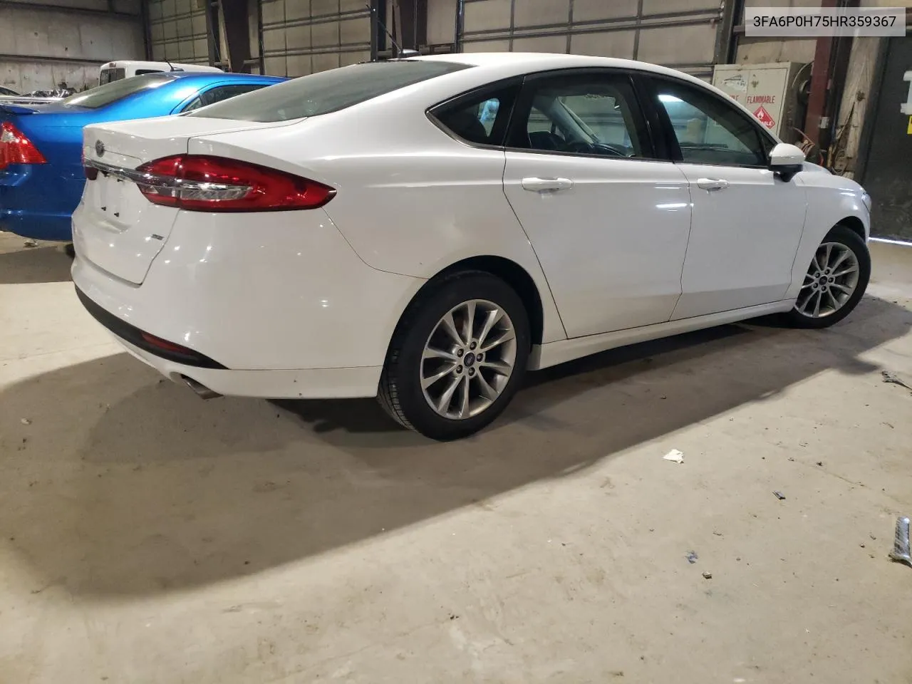 2017 Ford Fusion Se VIN: 3FA6P0H75HR359367 Lot: 56409134