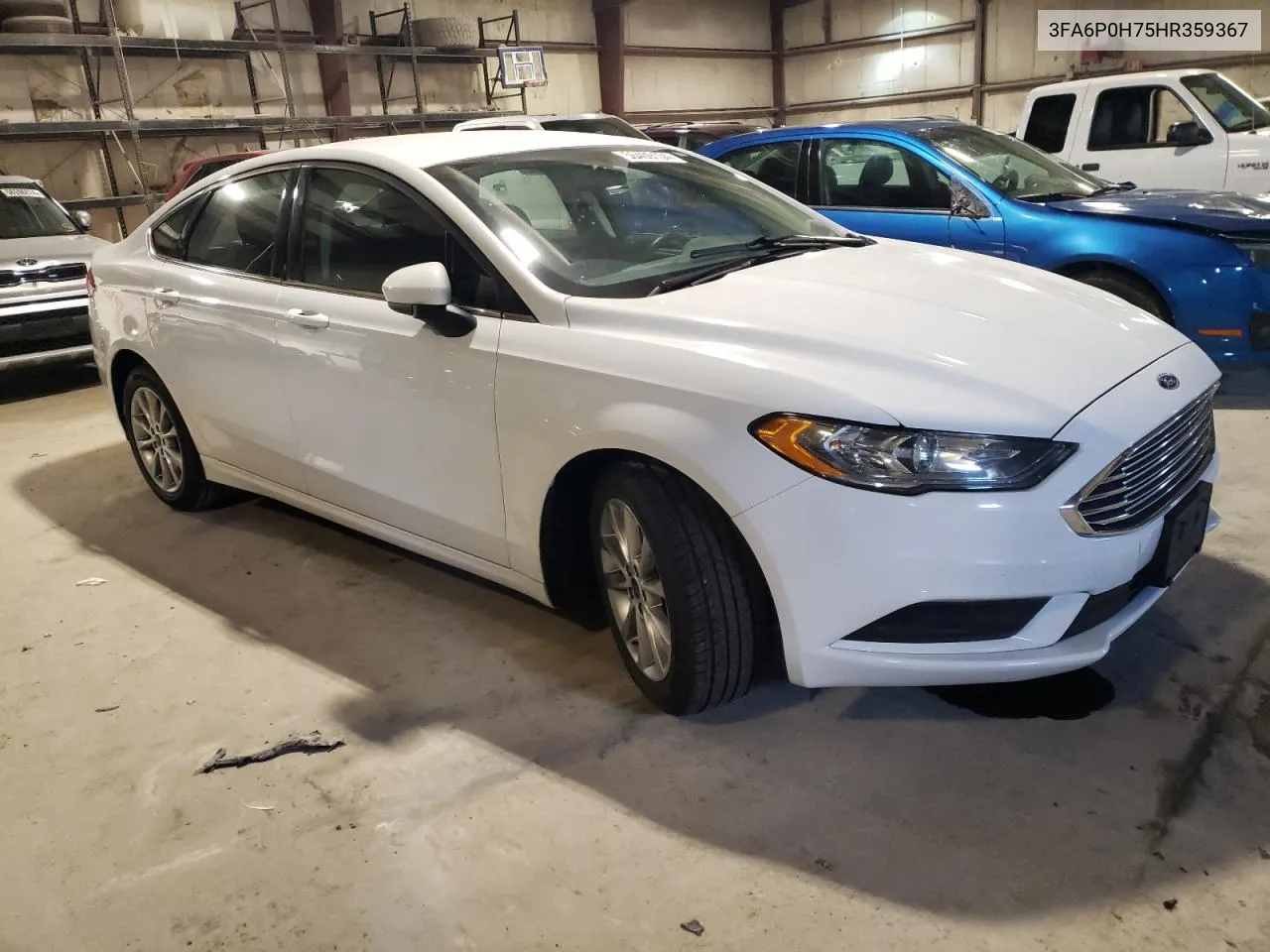 2017 Ford Fusion Se VIN: 3FA6P0H75HR359367 Lot: 56409134