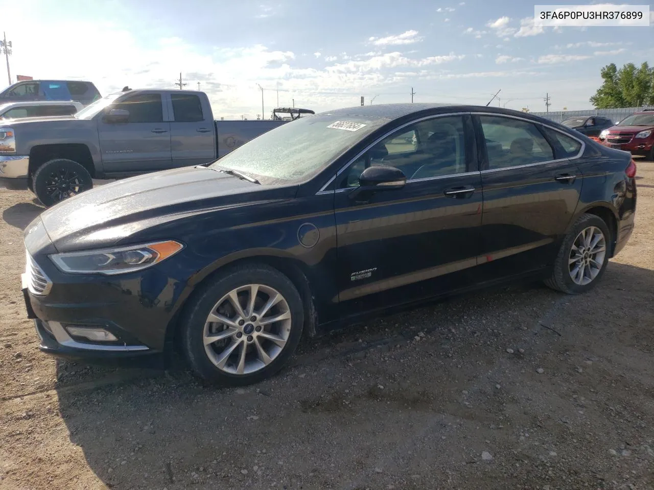 2017 Ford Fusion Se Phev VIN: 3FA6P0PU3HR376899 Lot: 56627654