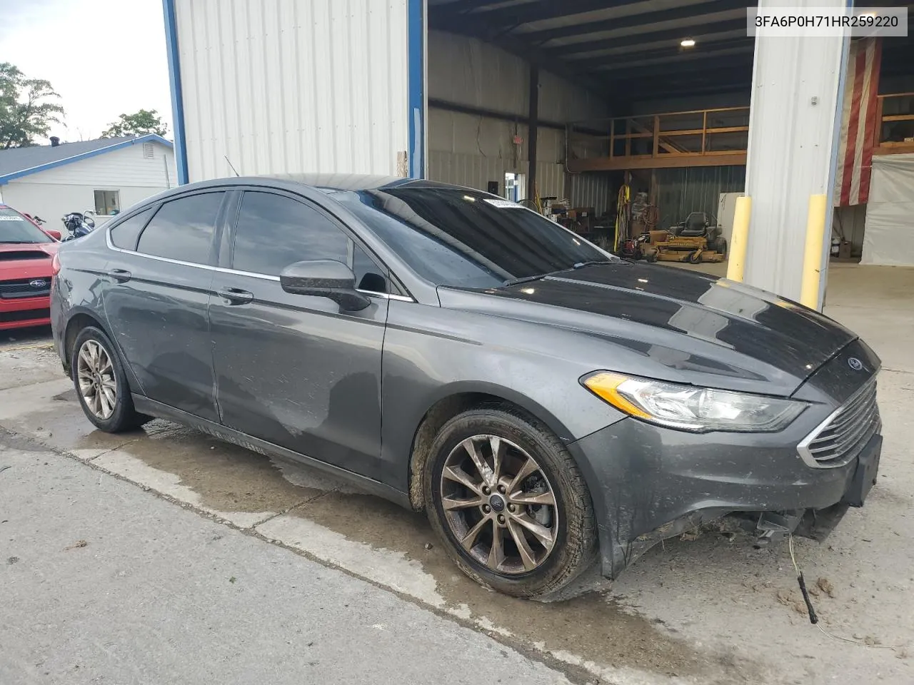 2017 Ford Fusion Se VIN: 3FA6P0H71HR259220 Lot: 57534034