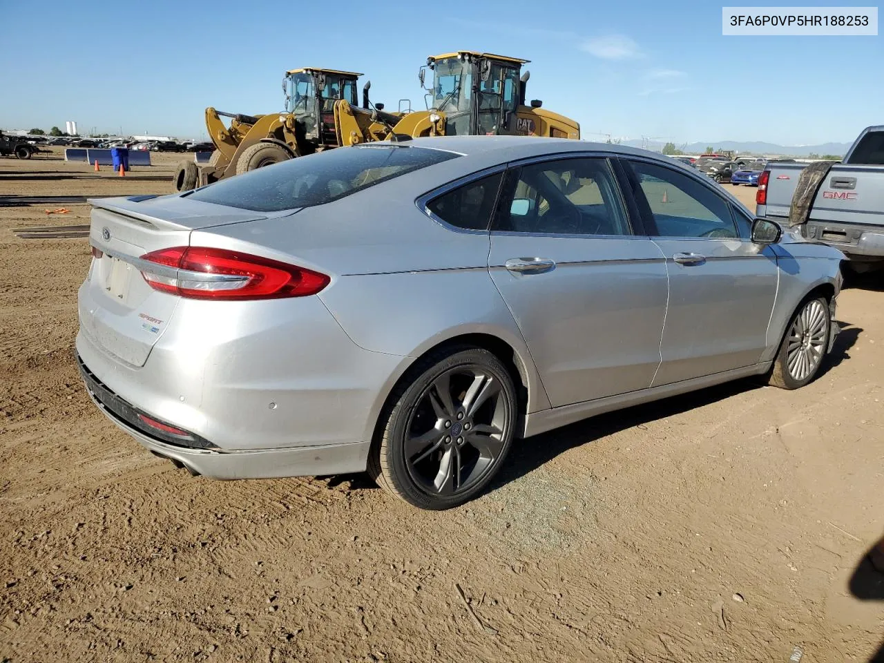 2017 Ford Fusion Sport VIN: 3FA6P0VP5HR188253 Lot: 58113364