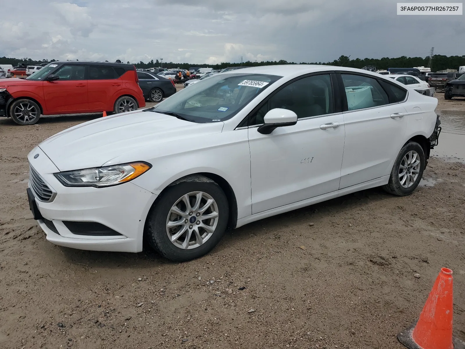 3FA6P0G77HR267257 2017 Ford Fusion S