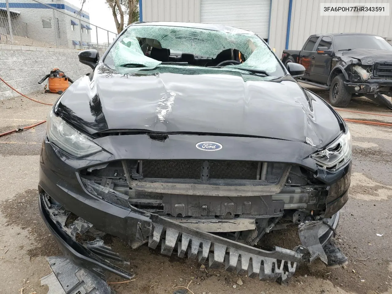 2017 Ford Fusion Se VIN: 3FA6P0H77HR343591 Lot: 60095444