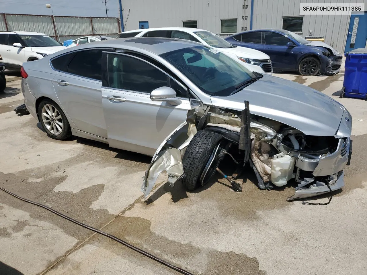 3FA6P0HD9HR111385 2017 Ford Fusion Se