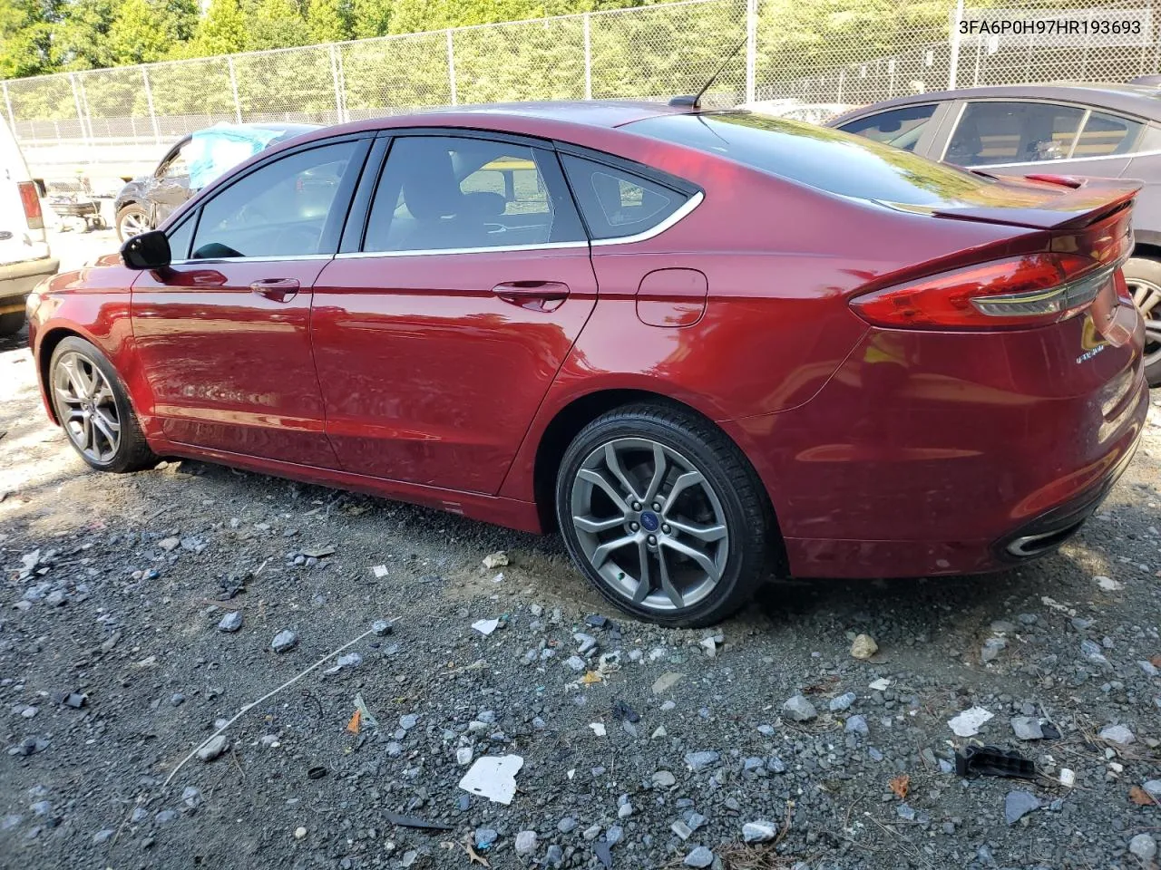 3FA6P0H97HR193693 2017 Ford Fusion Se