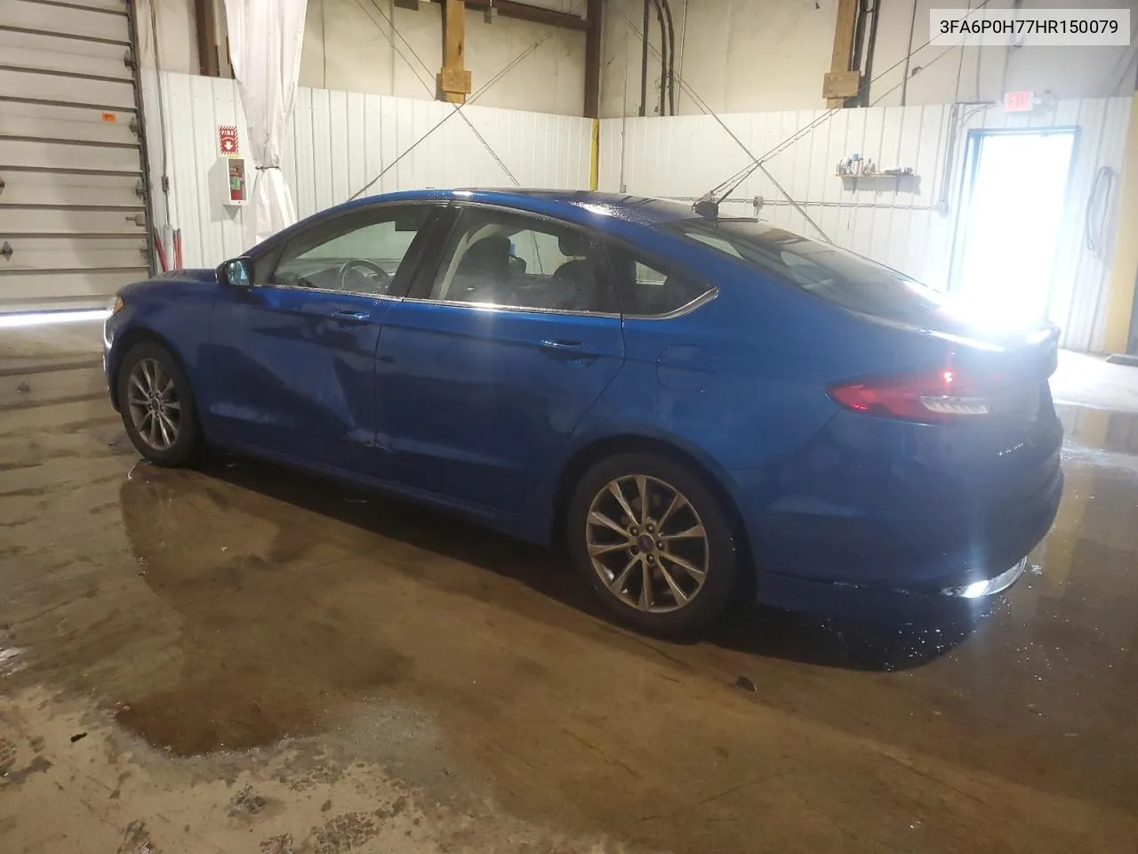 2017 Ford Fusion Se VIN: 3FA6P0H77HR150079 Lot: 62107084