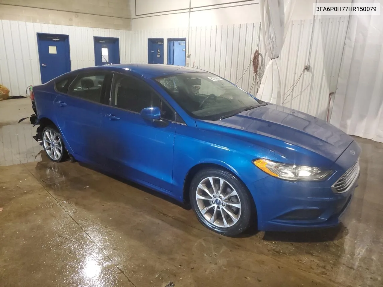 2017 Ford Fusion Se VIN: 3FA6P0H77HR150079 Lot: 62107084