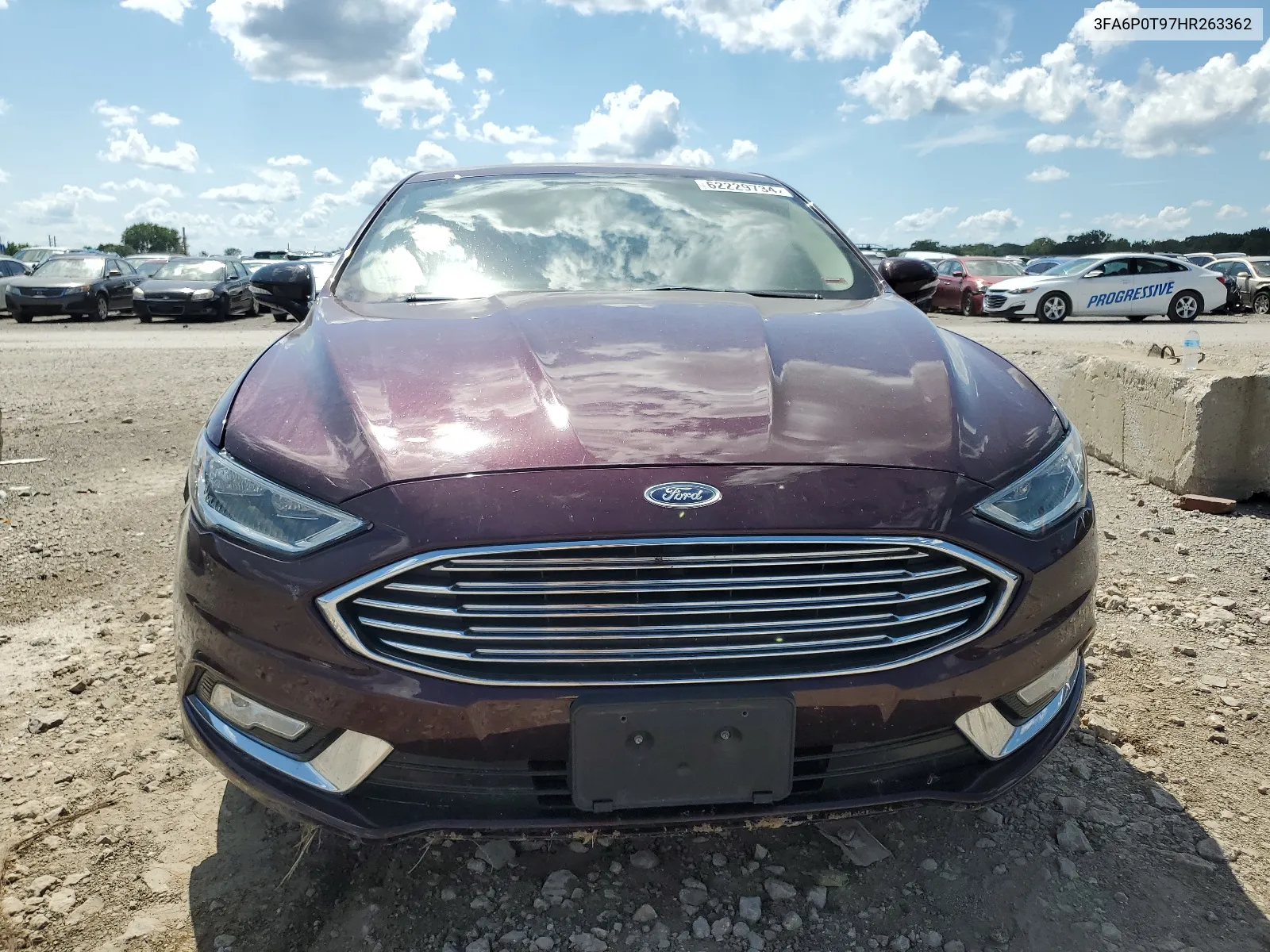 3FA6P0T97HR263362 2017 Ford Fusion Se