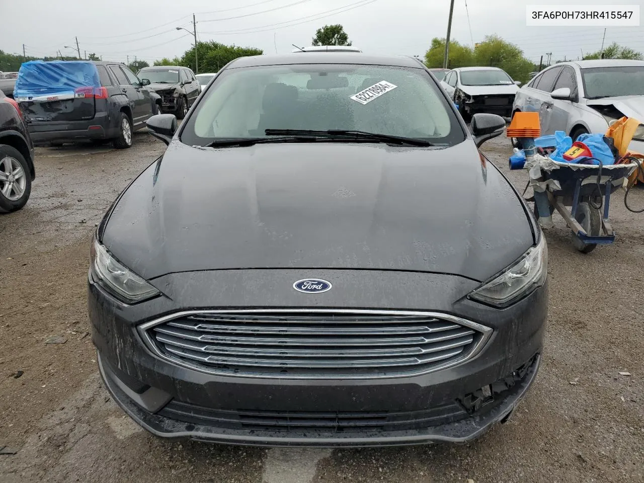 2017 Ford Fusion Se VIN: 3FA6P0H73HR415547 Lot: 62278984