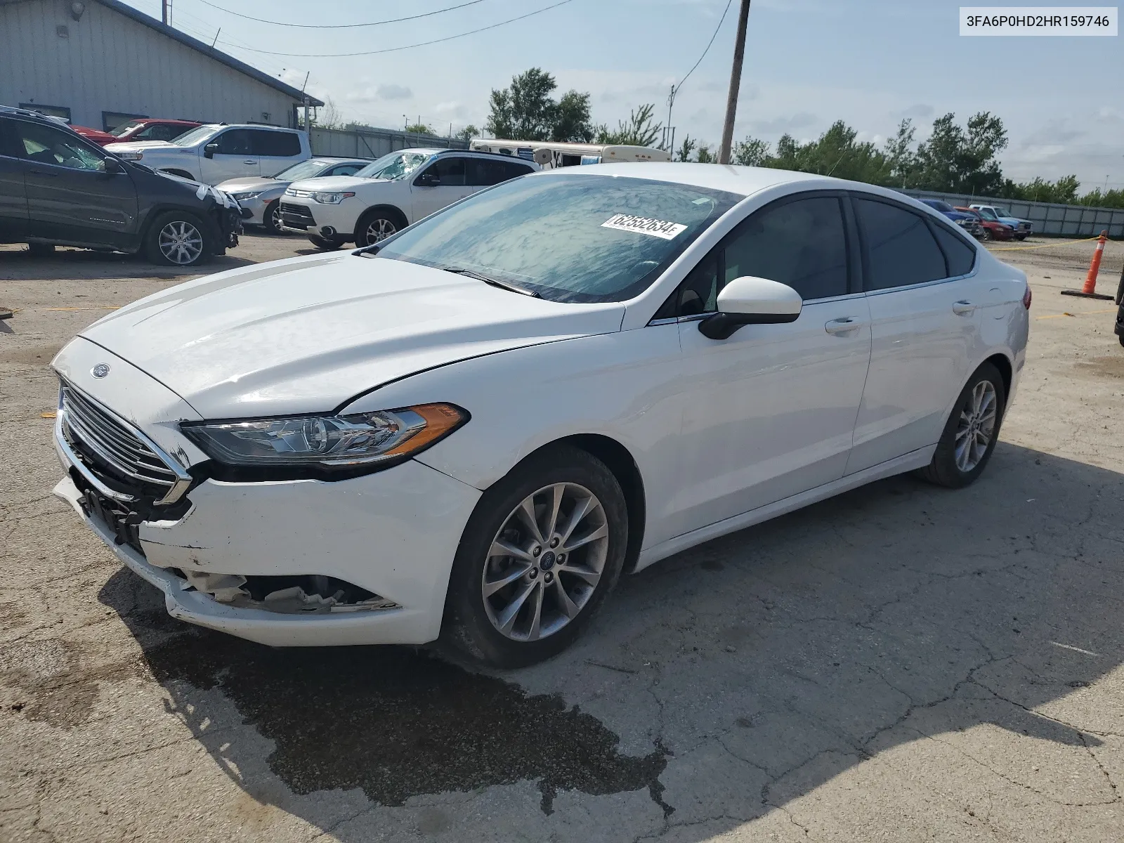 3FA6P0HD2HR159746 2017 Ford Fusion Se