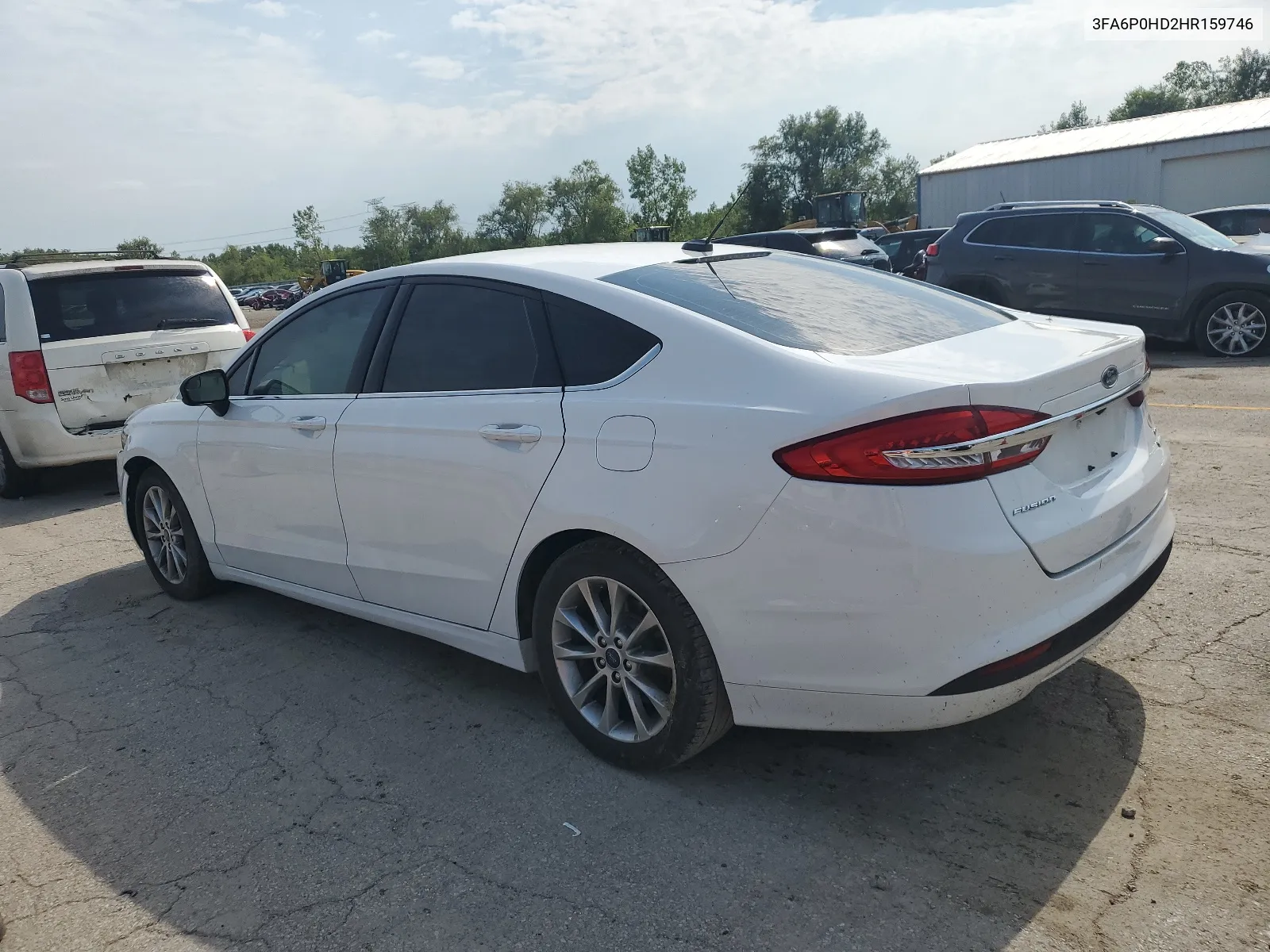 3FA6P0HD2HR159746 2017 Ford Fusion Se