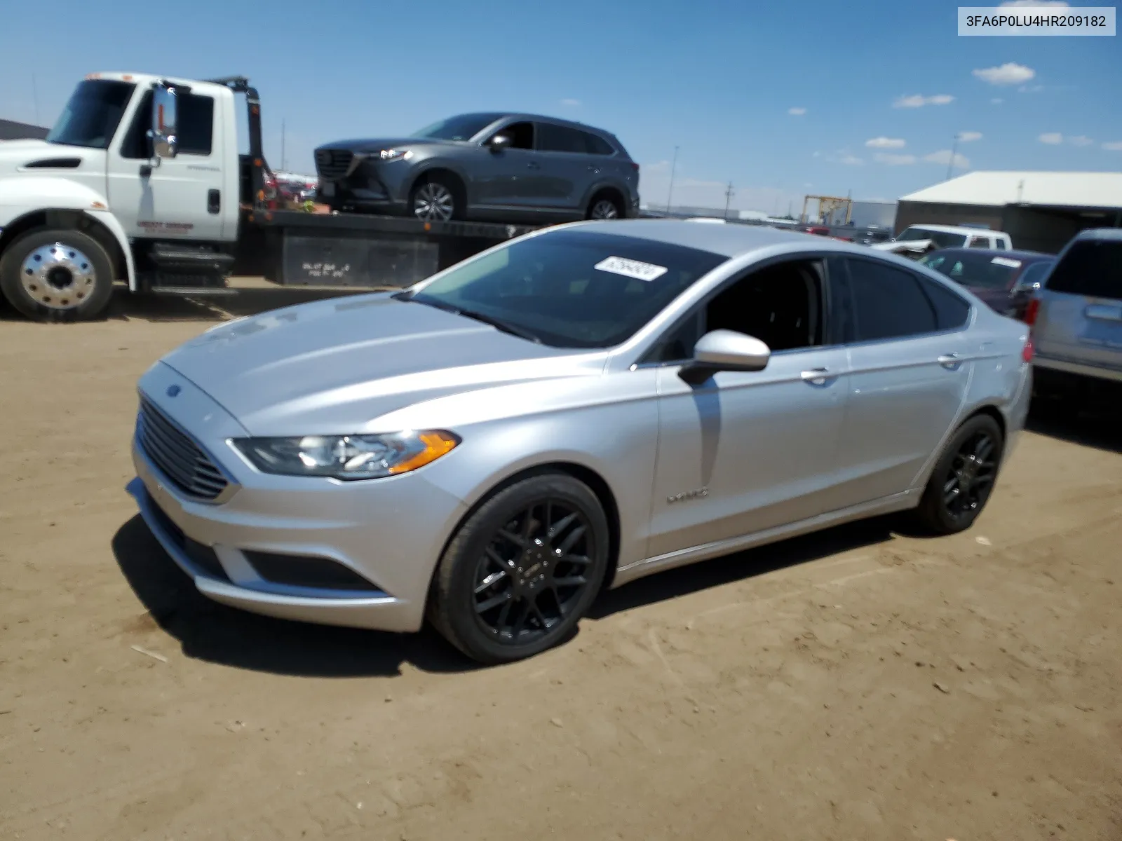 2017 Ford Fusion Se Hybrid VIN: 3FA6P0LU4HR209182 Lot: 62564924