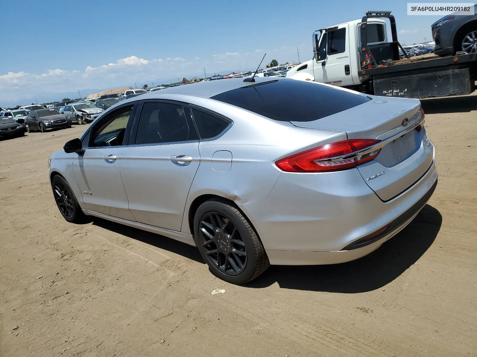 2017 Ford Fusion Se Hybrid VIN: 3FA6P0LU4HR209182 Lot: 62564924