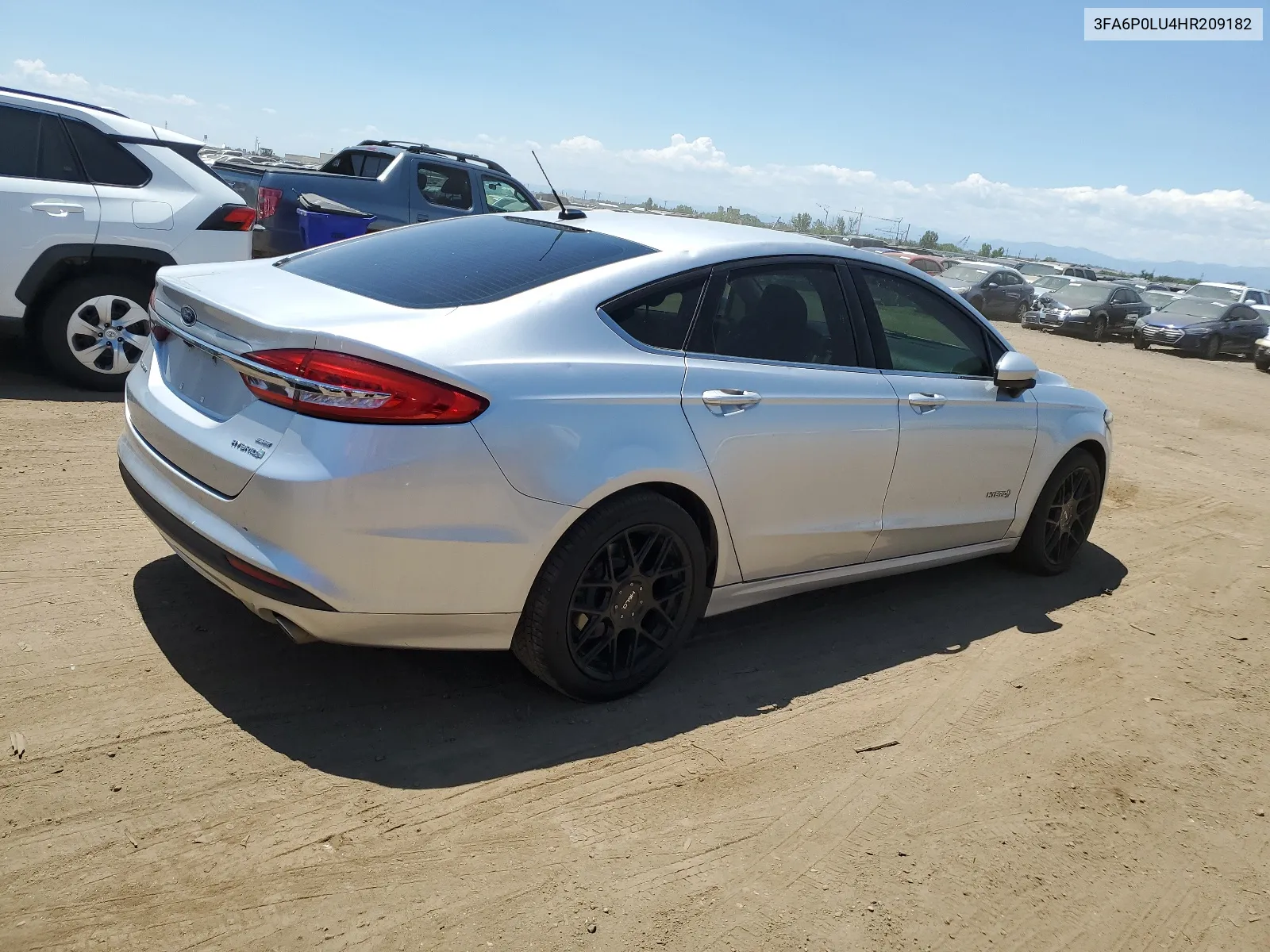 2017 Ford Fusion Se Hybrid VIN: 3FA6P0LU4HR209182 Lot: 62564924