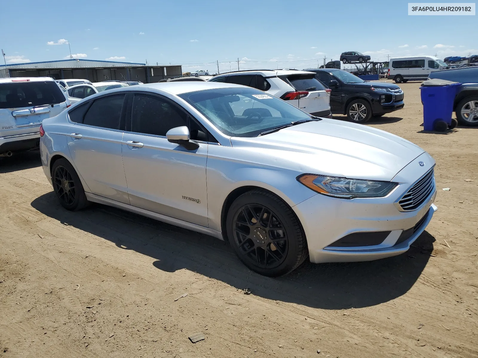 2017 Ford Fusion Se Hybrid VIN: 3FA6P0LU4HR209182 Lot: 62564924