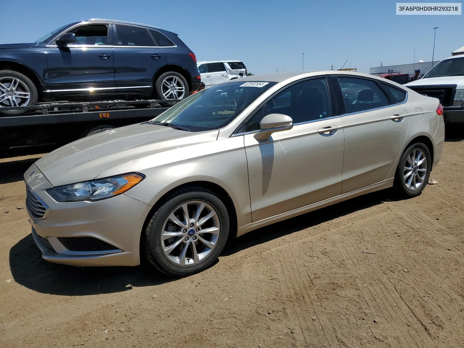 2017 Ford Fusion Se VIN: 3FA6P0HD0HR293218 Lot: 62592564