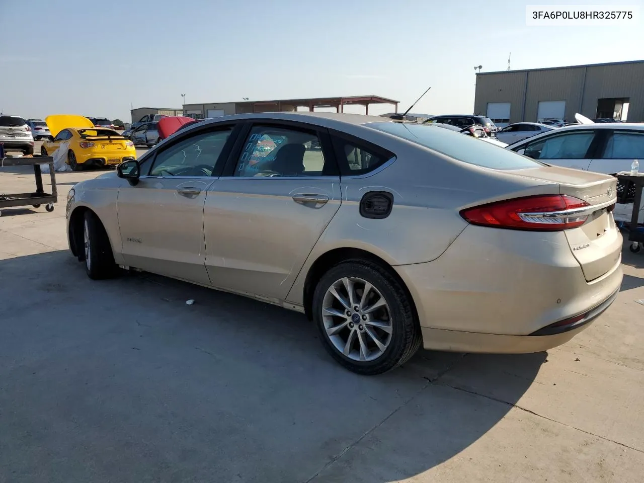 2017 Ford Fusion Se Hybrid VIN: 3FA6P0LU8HR325775 Lot: 62737864