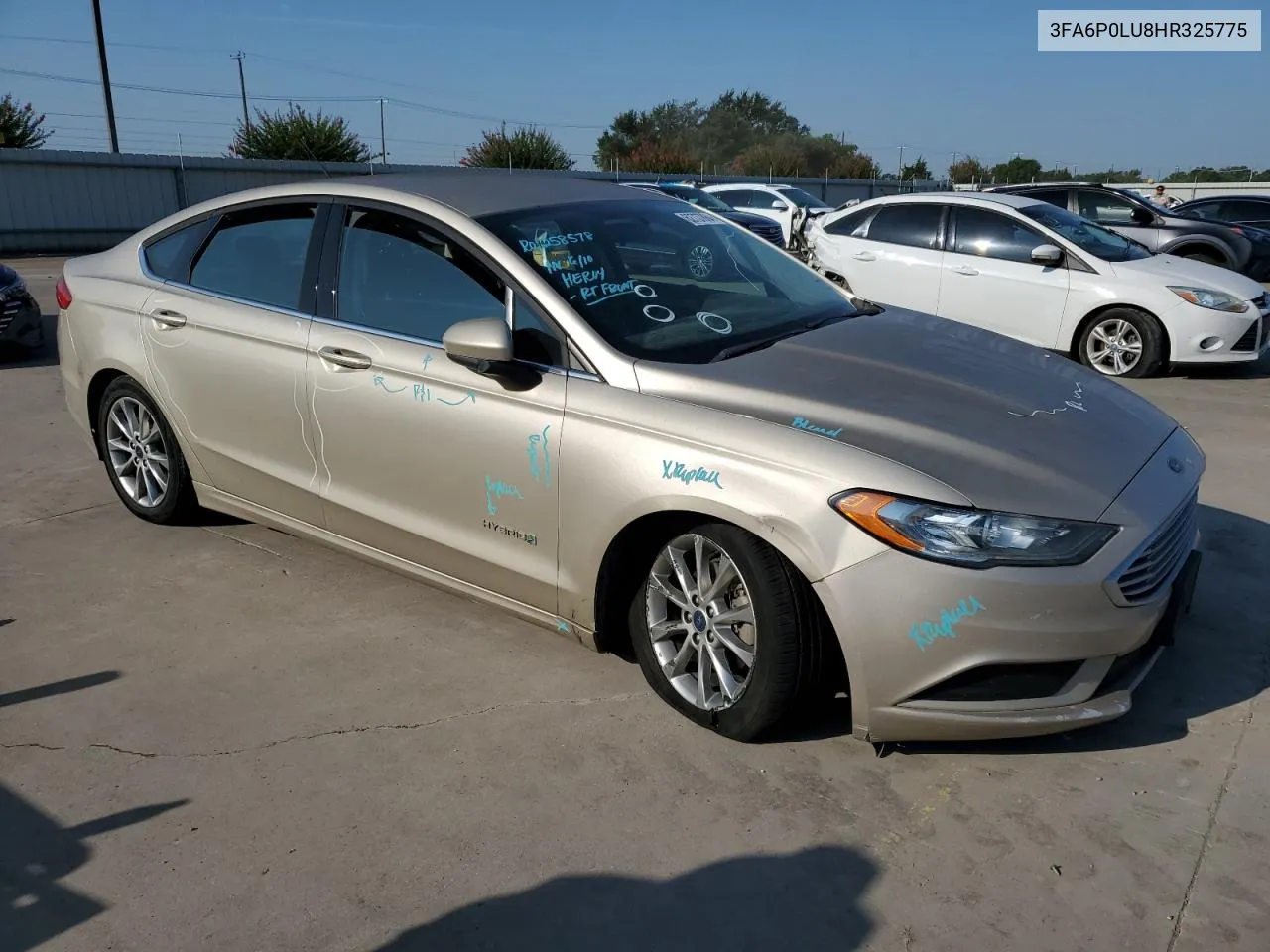 3FA6P0LU8HR325775 2017 Ford Fusion Se Hybrid