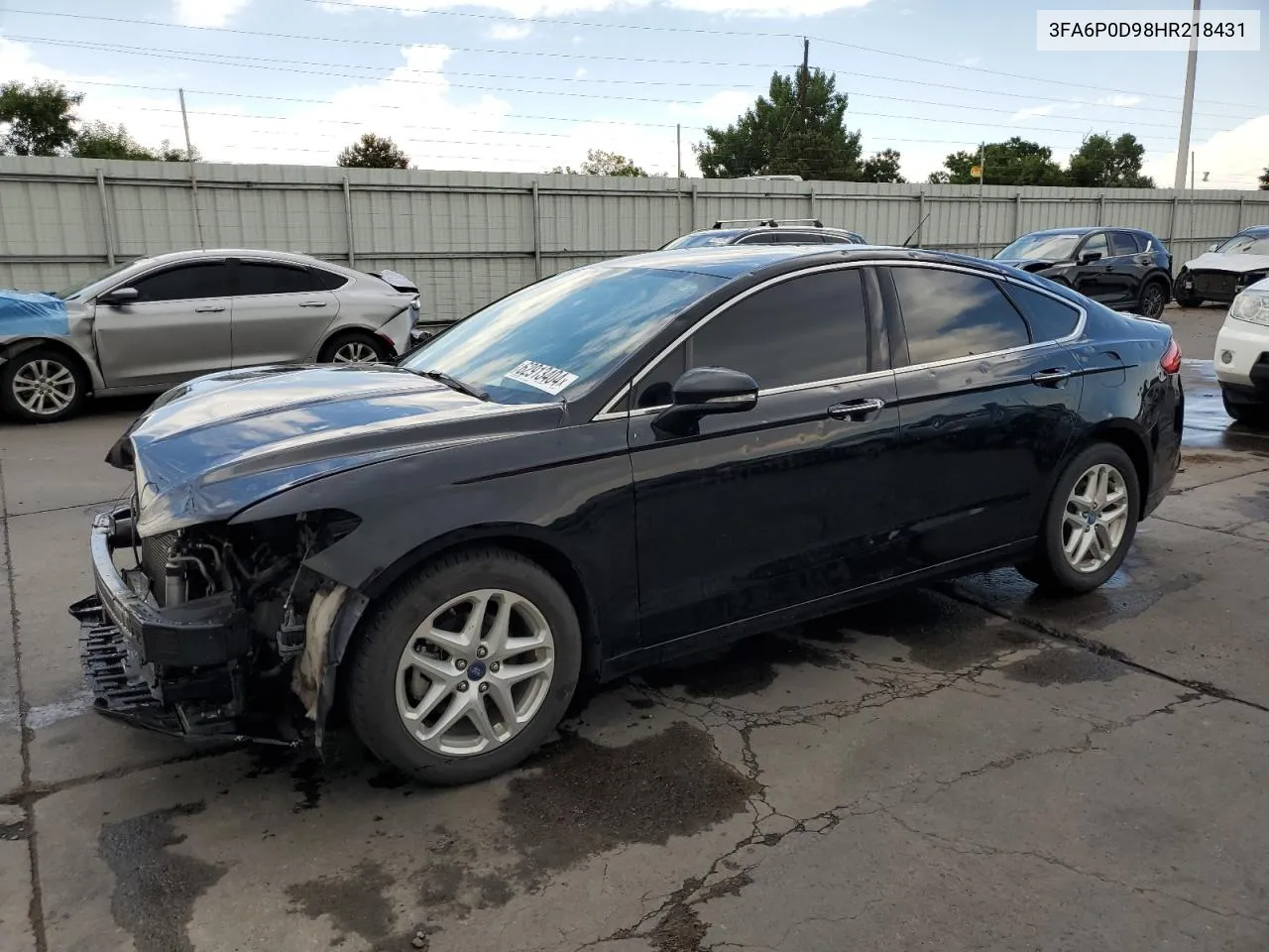 3FA6P0D98HR218431 2017 Ford Fusion Titanium